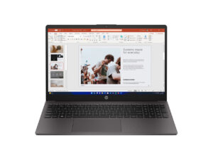 HP 250 G10 i7 laptop vista frontale